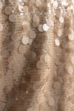 Beige Sequins Kimono